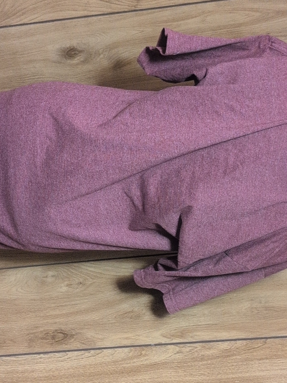 Vans Heather Burgundy Logo Short Sleeve T-Shirt - Picture 4 of 6
